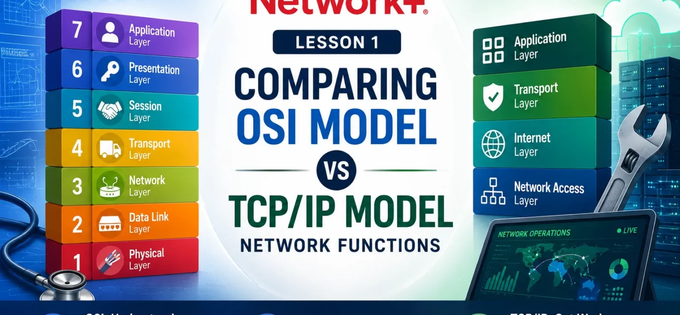 CompTIA Network Lesson 1: Comparing OSI Model Network Functions Topic 1A: Compare and Contrast OSI Model Layers