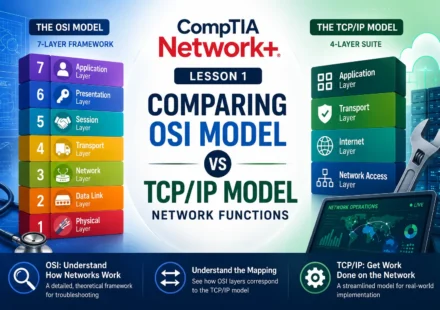 CompTIA Network Lesson 1: Comparing OSI Model Network Functions Topic 1A: Compare and Contrast OSI Model Layers